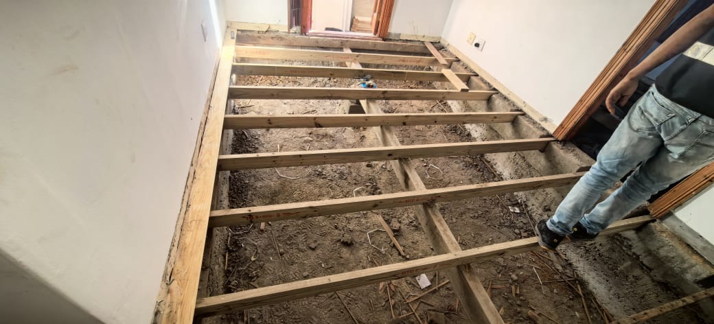 Joist installation