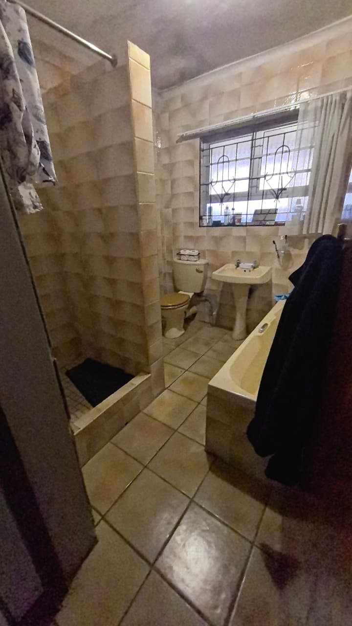 Tiled guest bathroom