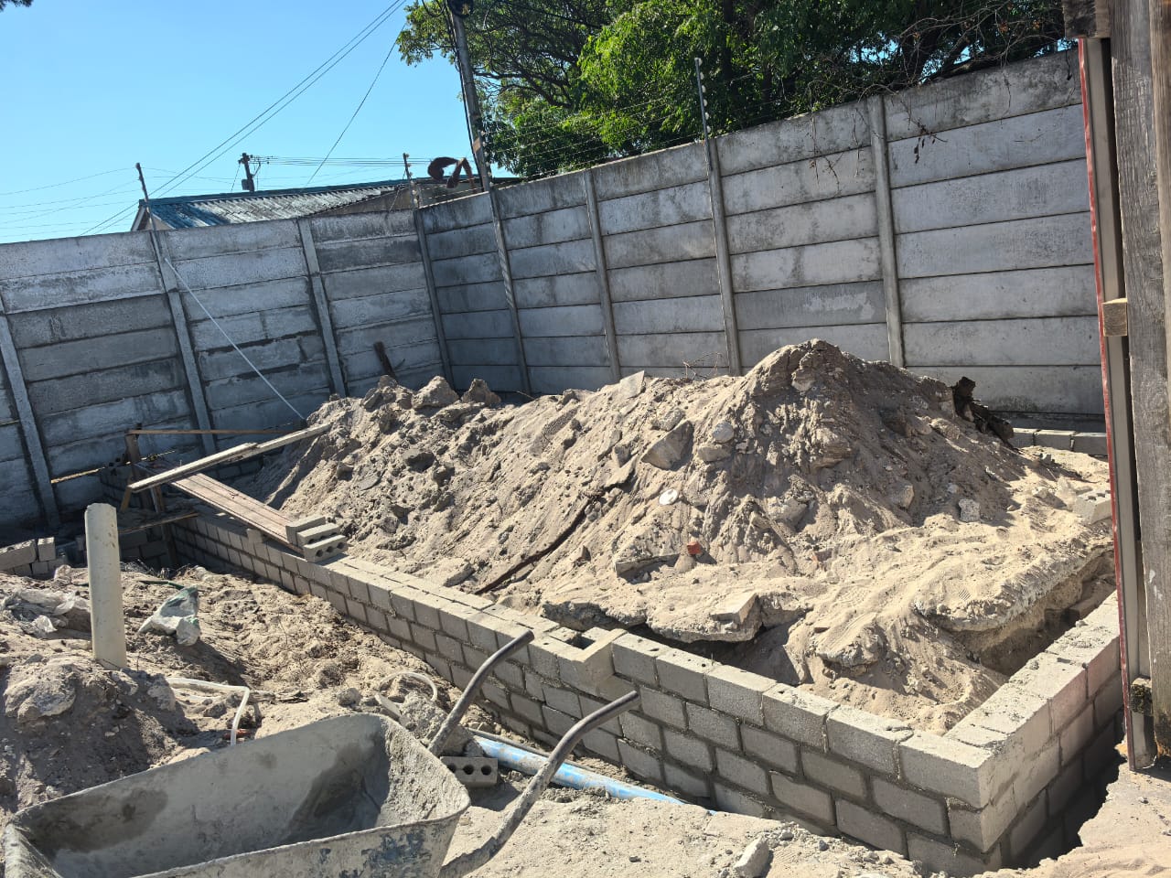 Foundation site prep
