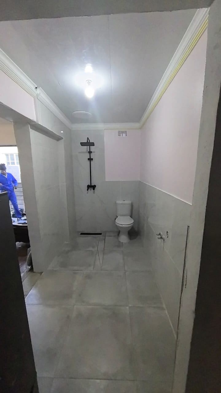 Shower & toilet install