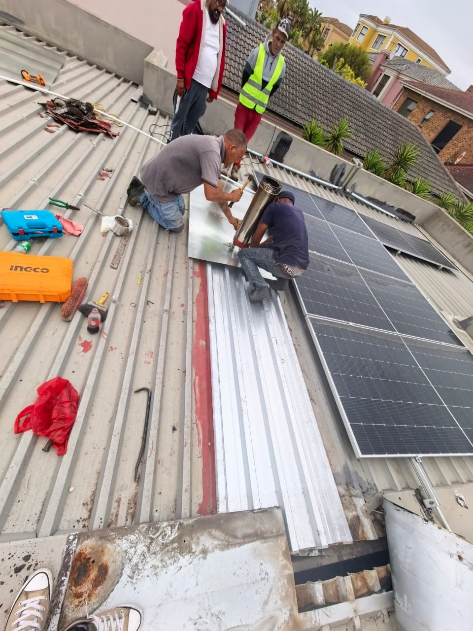 Solar PV install