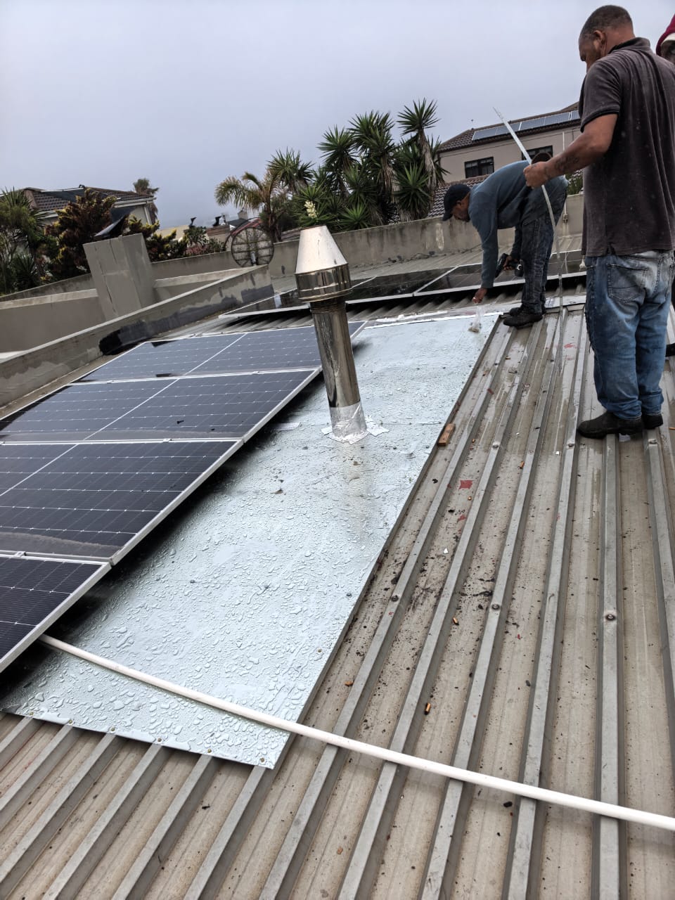 Mounting solar panels