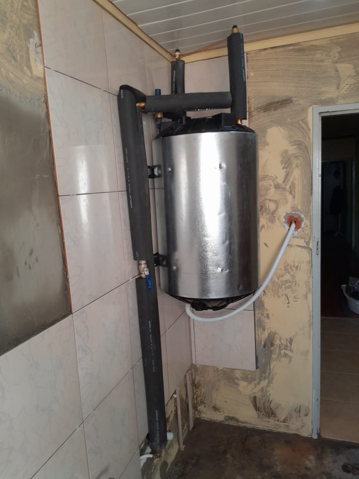 Geyser swap & re-pipe