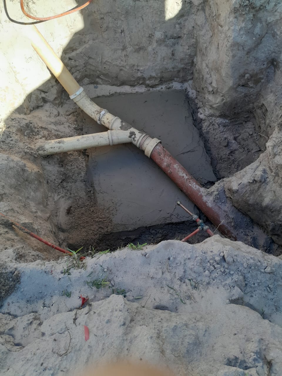 Copper main repair